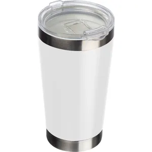 Bicchiere in Acciaio Inossidabile KORNEL con Gadget Personalizzati in Ceramica - Product Image 2