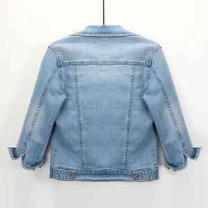 Veste en jean personnalisée de haute qualité pour femme 2024 – Nouvelle collection tendance et très prisée – Blouson en jean pour femme - Product Image 2