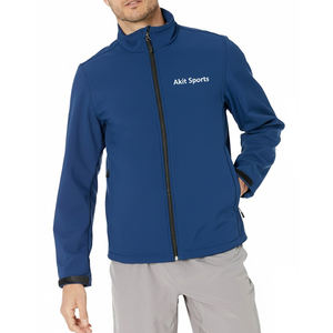 Chaqueta de Invierno Casual para Hombre, Estilo Nuevo, Tejido Softshell, Cuello Alto, Resistente al Viento, Transpirable, Alta Calidad, Pedidos al por Mayor Disponibles - Product Image 1