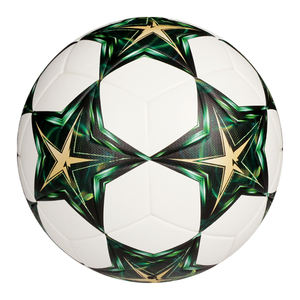 Ballon de football thermocollé personnalisable impeccable, taille 5, cuir PU de plage, paire de marque, à vendre - Product Image 3