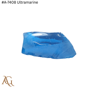 Nano Lab Grown Rough # Un Nanosital synthétique créé en laboratoire, de couleur bleu ultramarin, taille gemme, référence 7408 - Product Image 2