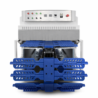 Machine de séchage et d'activation automatique verticale QUANYI pour semelles et tiges de chaussures NIR, certifiée ISO, avec composants PLC essentiels