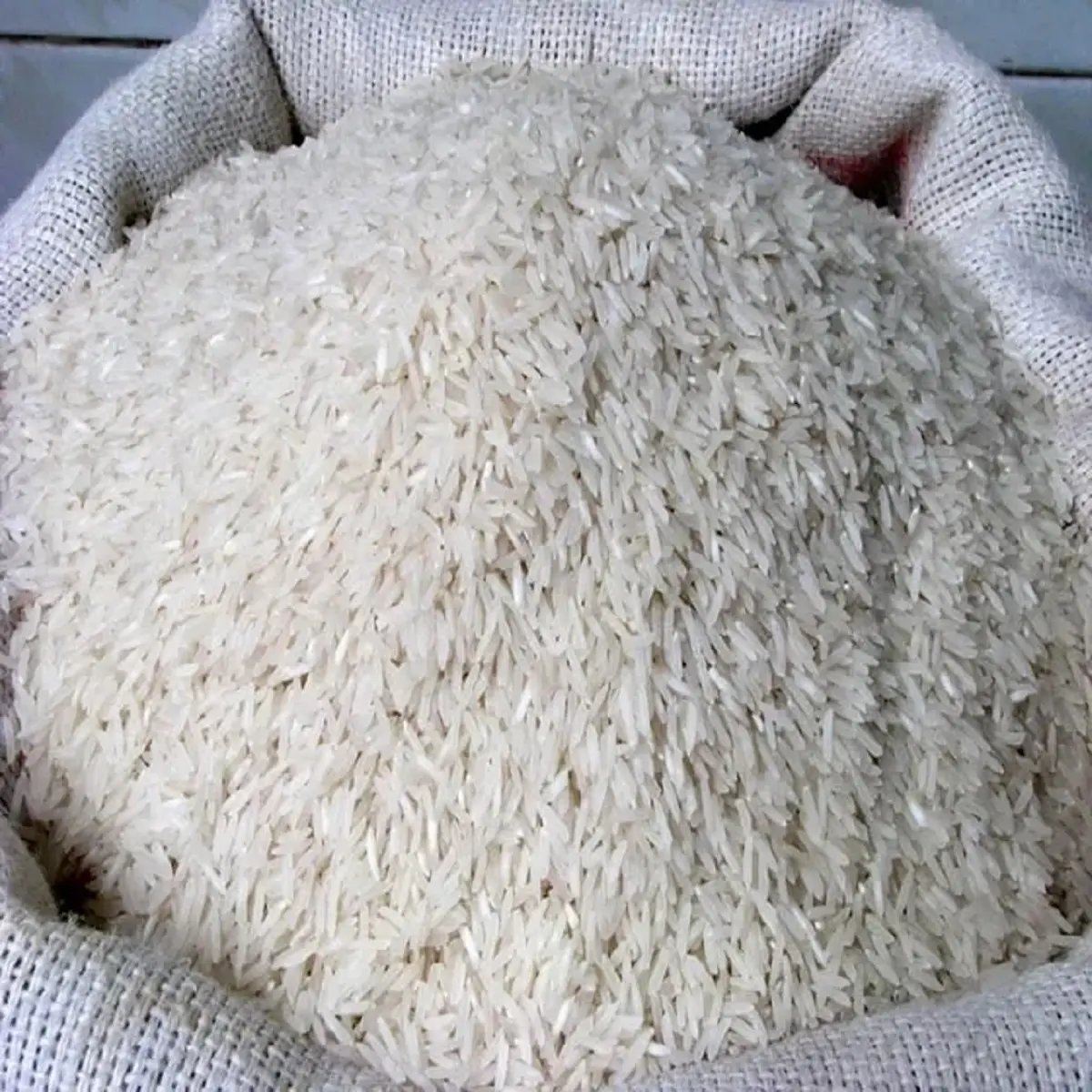 Riso bianco a grani lunghi, irri-6, riso pakistano