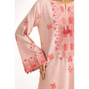 Conjunto Bohemio Karandi IPST-55070, Traje de 2 Piezas Bordado para Primavera/Verano, Talla XS, Largo por Encima de la Rodilla - Product Image 6