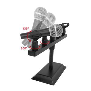 Supporto per <span class=keywords><strong>Microfono</strong></span> da Scrivania MS185 Yinyu, Base in Alluminio, 5 Supporti Antiscivolo per Podcasting e Studio di Trasmissione - Product Image 3