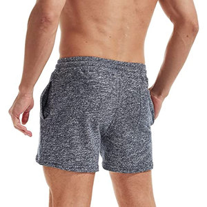 100% coton fait vêtements d'été hommes appliques Shorts/concevoir votre propre couleur personnalisée hommes appliques Shorts - Product Image 1