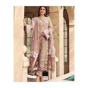 ชุดสนามหญ้าสำหรับผู้หญิง Salwar Kameez-organza คอลเลกชันแฟนซี - Product Image 4