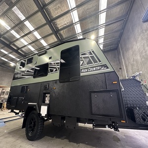 Mejor Precio al por Mayor, Remolque de Viaje Ligero de Aluminio Tipo Lágrima, Compatible con 4x4, para 8 Personas, Mini Remolque de Carretera con Capacidad de Carga de 1500 kg - Product Image 6