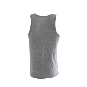 Débardeur sans manches en coton pour homme personnalisé T-shirt uni avec capuche tricoté, coupe ample, motif 3D - Product Image 2