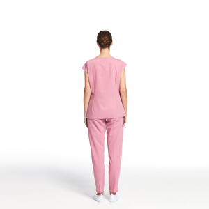 KATBROS INDUSTRY Breathable Canvas <b>Scrubs</b> Uniforms <b>Sets</b> Wholesale Custom Made OEM Summer Hospital <b>Scrubs</b> <b>Set</b> Customized Colors - Product Image 1
