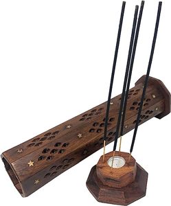 เตาไม้บาคูร์ที่วางธูปแนวตั้งสำหรับฤดูใบไม้ร่วงฤดูใบไม้ผลิฤดูร้อน - Product Image 6