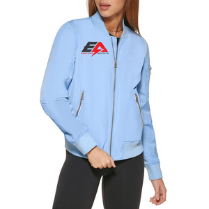 2024 moda nueva llegada abrigos de lluvia impermeables deportes al aire libre chaquetas Softshell chaqueta de carcasa suave con cremallera para mujer - Product Image 1
