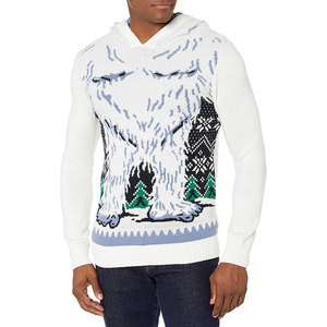 Christmas Collection Hoodies for Men Breathable Seamless Street Pullover Sweatshirts 3D Printing Design Four-Way Stretch Tops - Product Image 2
