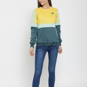 Sudaderas de Cuello Redondo de Felpa 100% Algodón para Mujer SWIFT FUSION de Alta Calidad, Transpirables, Antiarrugas, Ropa Casual de Invierno Personalizada - Product Image 4
