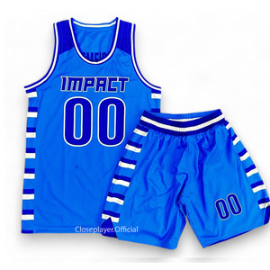 Conjunto de ropa deportiva de baloncesto hecho a medida unisex camisetas transpirables de talla XL con diseño de sublimación logotipo personalizado impreso de talla grande - Product Image 2