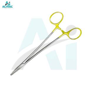 Portaagujas Manual Profesional de Acero Inoxidable ALMAC Diseñado para Cirugía Cardiovascular y Vascular con Control Superior - Product Image 4