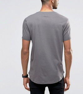 Fabricant pakistanais de vêtements pour hommes vente en gros de chemises dernière conception 100% coton T-shirt décontracté de couleur personnalisée pour hommes - Product Image 2