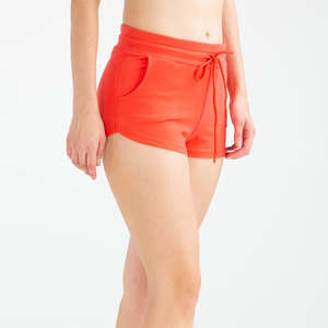 Nouveau Style été course femmes Shorts décontracté Jogging sport Shorts 100% coton couleur unie élastiques taille Shorts à vendre - Product Image 5