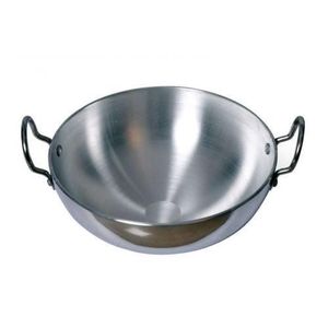 Aluminium Couleur Argent Cuisson Kadhai Admirable Design Forme Ronde Ustensiles de Cuisine Kadhai Pour Accessoires de Cuisine Kadai - Product Image 2