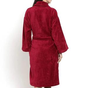 Nouveau peignoir d'hiver adulte pour femmes microfibre à séchage rapide absorbant l'eau épais peignoir enveloppement pour un usage domestique - Product Image 2