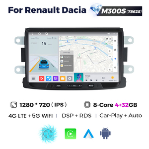 MEKEDE 8core Car dvd player Radio Stereo GPS WIFI piccolo schermo senza macchina di controllo per <span class=keywords><strong>Dacia</strong></span> Sandero <span class=keywords><strong>Duster</strong></span> Renault Captu - Product Image 2