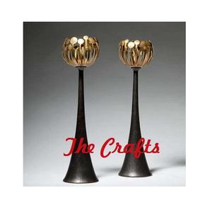 Ensemble de bougeoirs en marbre et aluminium de trois tailles différentes pour les accessoires de décoration de mariage - Product Image 4