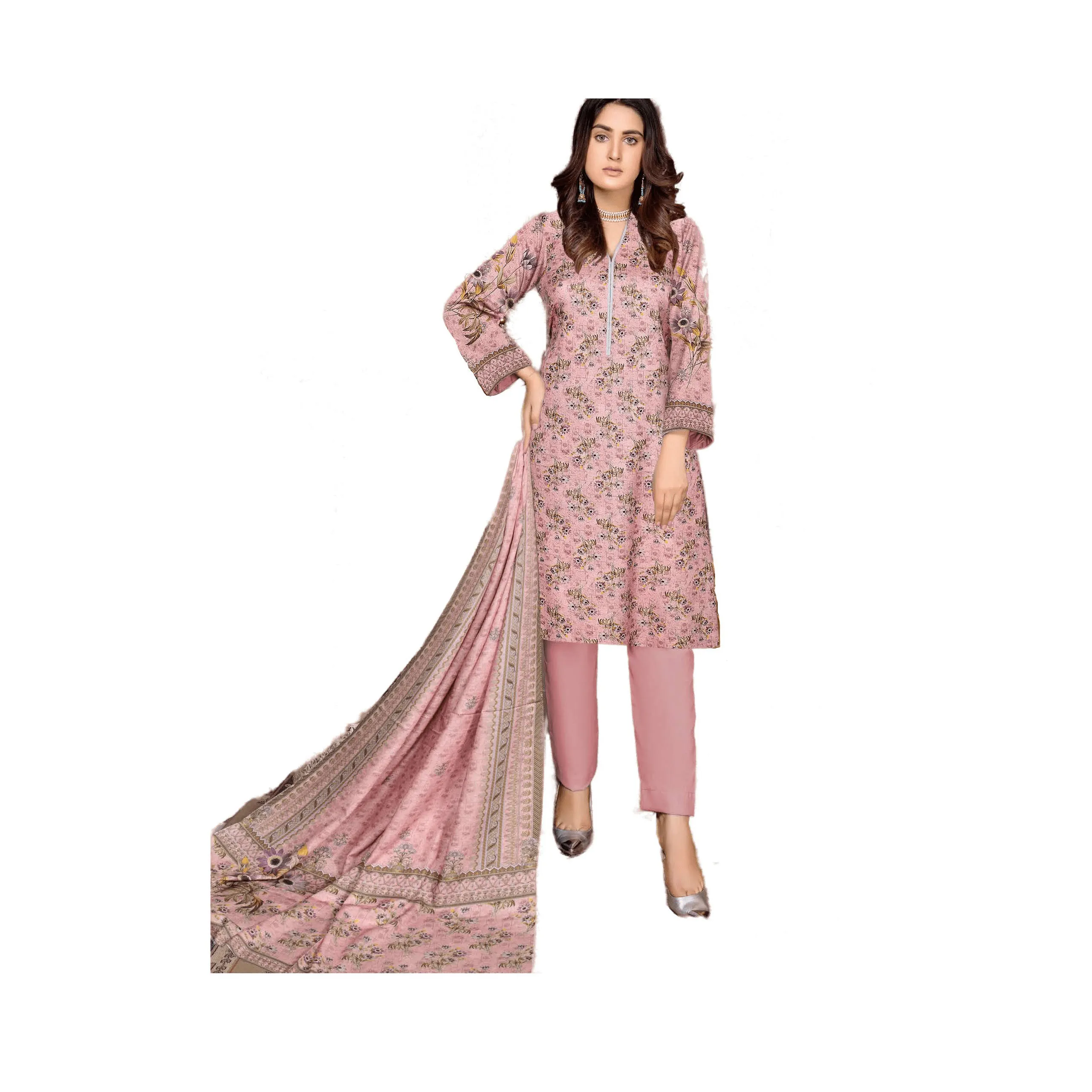 New Fashion Women Shalwar Kameez - New design Bulk Custom Made Frock For Women product for sale