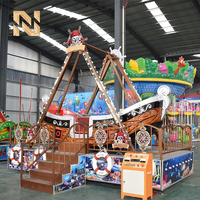Manège Mini Bateau Pirate Nova Rides 8-12 places pour parcs d'attractions extérieurs SPS-SKULL