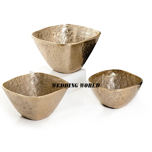 ชามช็อคโกแลตทรงสี่เหลี่ยมทำจากเงินชามใส่ขนมหวานสำหรับตกแต่ง - Product Image 2