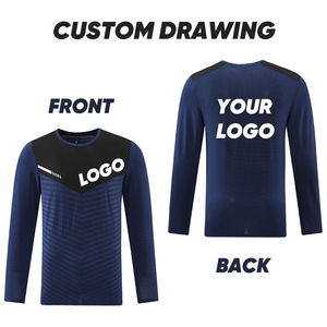 Sudadera de gimnasio de algodón 100% de alta calidad para hombre, jersey de manga larga con logotipo personalizado, moda de invierno, servicio OEM - Product Image 4