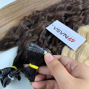 Cheveux tissés Genius 100% cheveux vierges vietnamiens, extensions de cheveux de qualité supérieure, ondulés, toutes les couleurs - Product Image 1