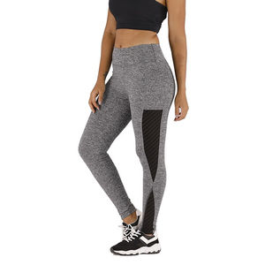 High Waist Women's Tights Breathable Active Wear Yoga Pants for Running Woven <b>Leggings</b> <b>with</b> Casual Style Private Label - Product Image 2