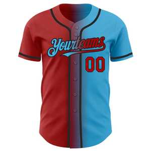 Double Effect Children's Jersey Striped Breathable Digital Print Sportswear Uniform Batting <b>Tees</b> for <b>Baseball</b> Wear - Product Image 3