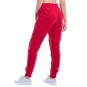 Pantalones de chándal de invierno de lona de cintura media lisos de gran tamaño con logotipo personalizado, pantalones de chándal apilados para mujer, ajuste Regular - Product Image 6