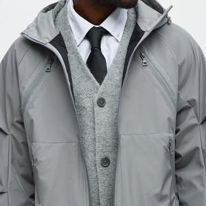 Chaqueta con Cierre de Alta Calidad para Hombre, Colección de Invierno, Chaquetas Extra Grandes Personalizadas de Alta Calidad, Tejido Transpirable, Precio Económico - Product Image 2