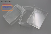 Neues 500g Kunststoff-Wabenkamm- und Kassetten-Set, Honigwaben-Herstellungsbox, Imkerei-Ausrüstung und Zubehör