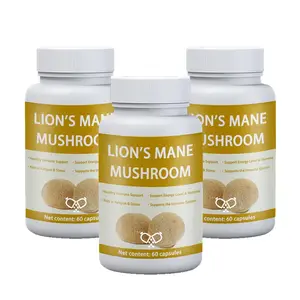 Provider of Lion's Mane Mushroom Capsules with Hericium erinaceus Extract