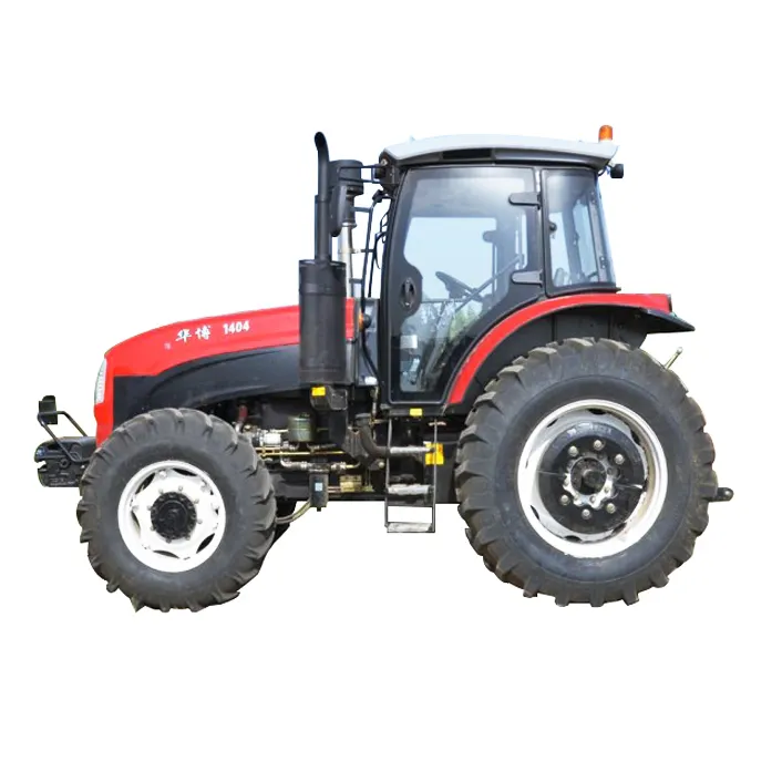 Ucuz 4x4 Mini küçük kompakt tarla makinesi kompakt 50hp 55hp 130hp traktör 4wd Agricola tarım bahçe için kullanılan satış fiyat