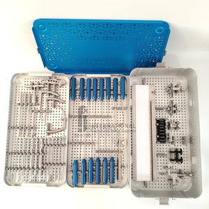 Ensemble d'instruments de reconstruction ACL PCL en acier inoxydable, orthopédie, arthroscopie du genou, manuel, léger, réutilisable, ensemble de chirurgie F J - Product Image 1