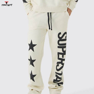 Nuevas llegadas Impreso Hombres Fleece Chándal Logotipo personalizado Color sólido Venta al por mayor Invierno Hombres Trajes de chándal - Product Image 6