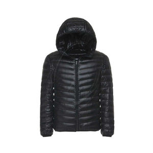 Manteau respirant résistant à l'eau et au vent Vestes à capuche pour hommes de grande taille Veste en duvet pour hommes toutes saisons Ultra légère compressible - Product Image 1