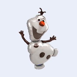 Globo de Aluminio Olaf 58X104Cm Decoración para Fiestas Paquete de 2 Piezas - Product Image 1