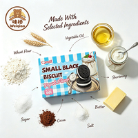 Nouvelle Arrivée : Recette de Biscuits Sandwich Noirs Camill 100G, Trois Saveurs de Chocolat Croquant et Intense, Biscuits Fourrés en Gros