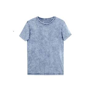 เสื้อยืดผู้ชายระบายน้ำได้ดีซักด้วยกรดเสื้อคอกลมเข้ารูปแบบถักใส่สบาย - Product Image 1