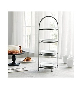 Soporte de placa de vajilla de diseño admirable soporte de placa de acero inoxidable de gran calidad a precio asequible del mundo del metal indio - Product Image 1