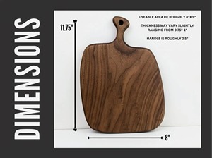 Tabla de Cortar de Madera para Restaurantes, Cafeterías y Hoteles, Perfecta para Servir Desayuno, Aperitivos y Exhibición de Alimentos, de la India - Product Image 6