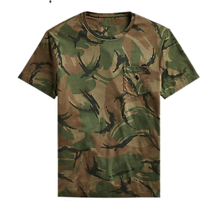 Venta caliente 100% Camiseta de diseñador de algodón Jungle Camo Real Tree Print Hunting Camping Meet Any Condition Camisetas para hombres - Product Image 1