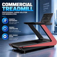 Tapis de course commercial multifonctionnel BN avec écran numérique pour petits centres de fitness et salles de sport de prestige
