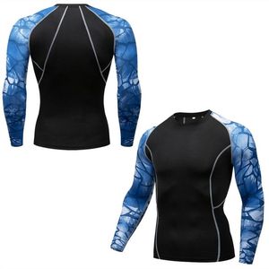 Compression Fit Training Shirt Gym Workout Surf <b>Swim</b> UV Wear MMA Rash Guard for Men <b>Long</b> <b>Sleeve</b> Manufactured by Zavi Sports - Product Image 6