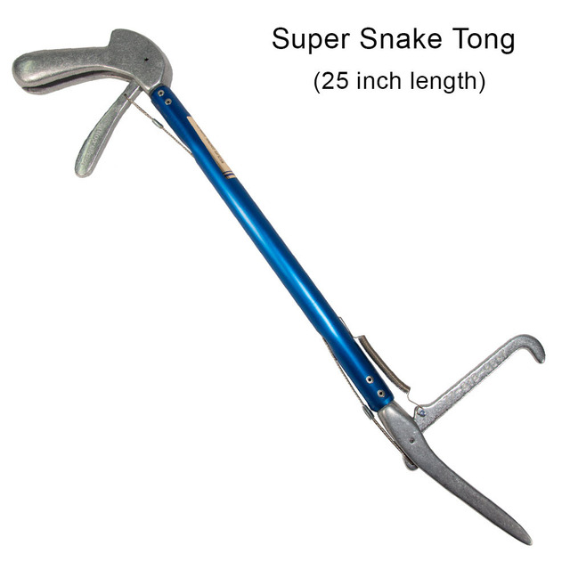 Mini Collapsible Stainless Steel Snake Hooks & Tongs with Retractable Solid Design for Snake & Reptile Handling Traps